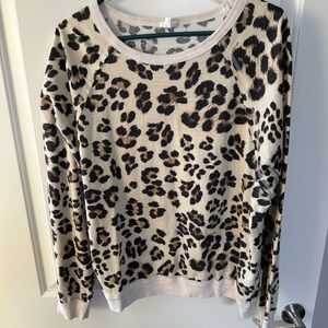 Long Sleeved Cheetah Top
